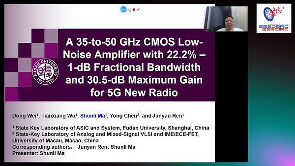 A 35-to-50 GHz CMOS Low-Noise Amplifier with 22.2% –1-dB Fractional Bandwidth and 30.5-dB Maximum Gain for 5G New Radio