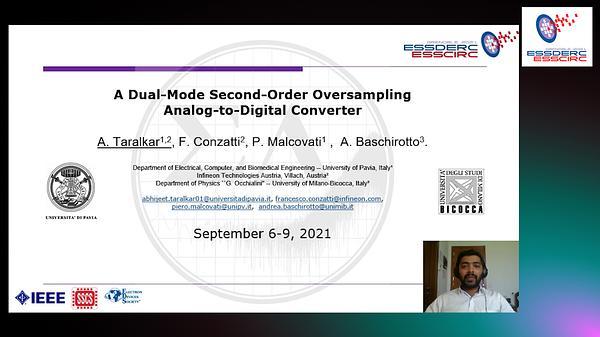 A Dual-Mode Second-Order Oversampling Analog-to-Digital Converter