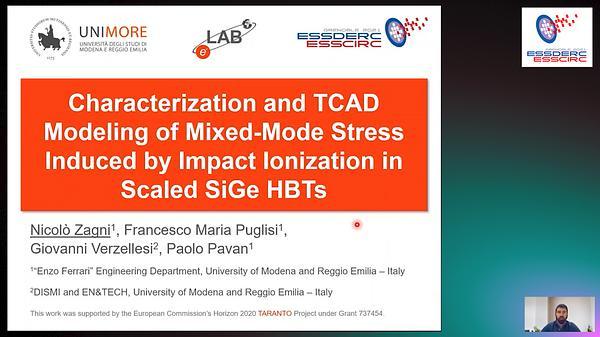 Characterization and TCAD Modeling of Mixed-Mode Stress Induced by Impact Ionization in Scaled SiGe HBTs