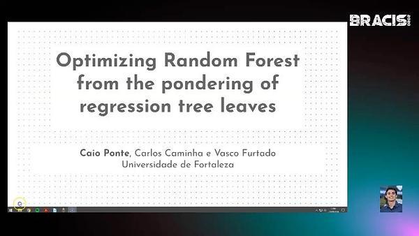 Optimizing Random Forest from the pondering of regression tree leaves
