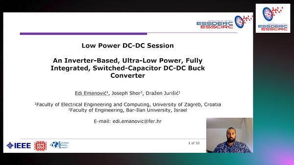 An Inverter-Based, Ultra-Low Power, Fully Integrated, Switched-Capacitor DC-DC Buck Converter