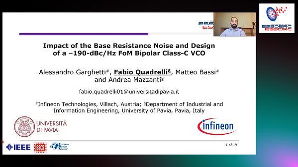 Impact of the Base Resistance Noise and Design of a −190-dBc/Hz FoM Bipolar Class-C VCO