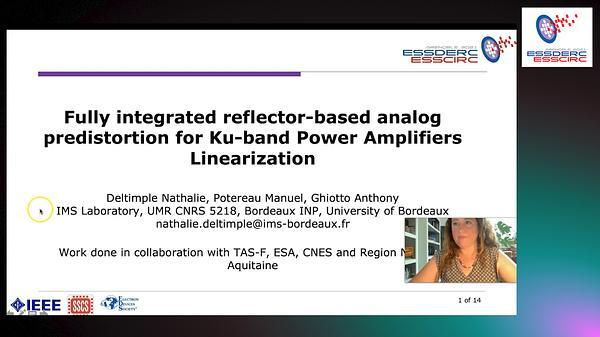 Fully Integrated Reflector-Based Analog Predistortion for Ku-Band Power Amplifiers Linearization