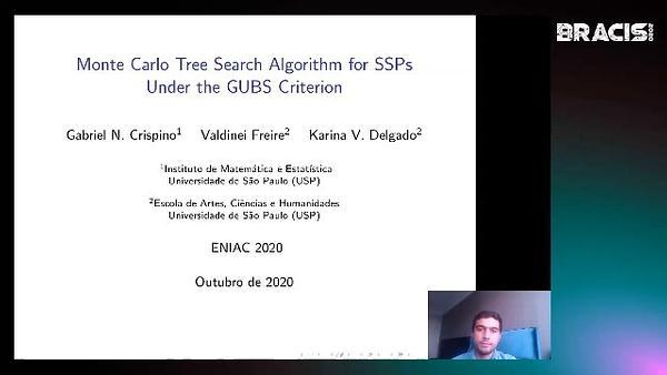 Monte Carlo Tree Search Algorithm for SSPs Under the GUBS Criterion