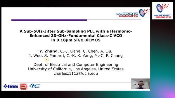 A Sub-50fs-Jitter Sub-Sampling PLL with a Harmonic-Enhanced 30-GHz-Fundemental Class-C VCO in 0.18μm SiGe BiCMOS