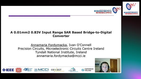 A 0.01-mm2 0.83-V Input Range SAR-Based Bridge-to-Digital Converter