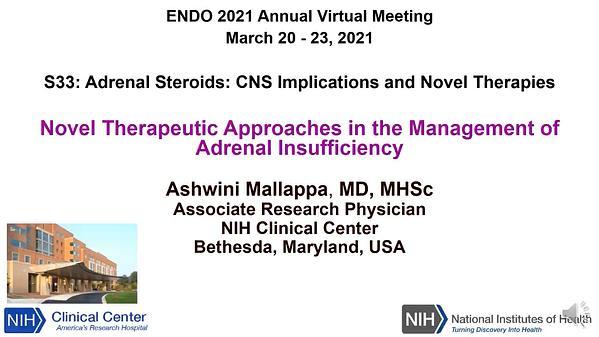 Novel Therapeutic Approaches in the Management of Adrenal Insufficiency