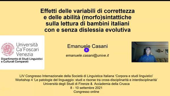 Effects of decoding accuracy variables and (morpho)syntactic competence on the reading of Italian children with and without developmental dyslexia