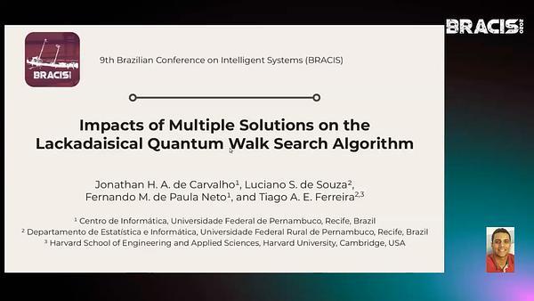 Impacts of Multiple Solutions on the Lackadaisical Quantum Walk Search Algorithm