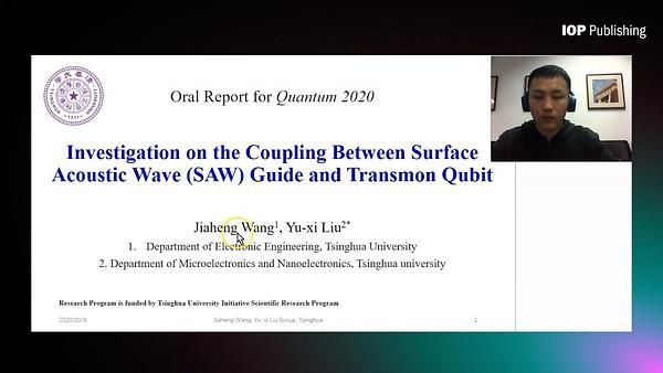 Investigation on the Coupling Between Surface Acoustic Wave (SAW) Guide and Transmon Qubit