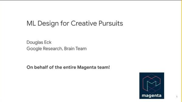ML Design for Creative Pursuits