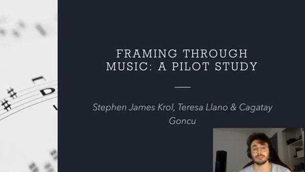 Framing through Music: A Pilot Study