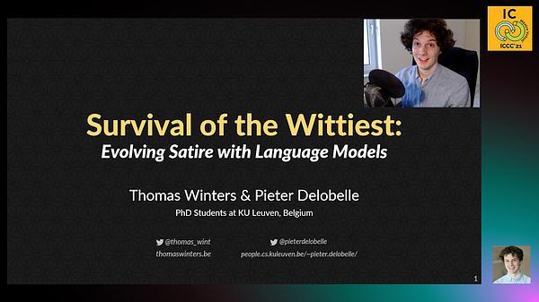 Survival of the Wittiest: Evolving Satire with Language Models
