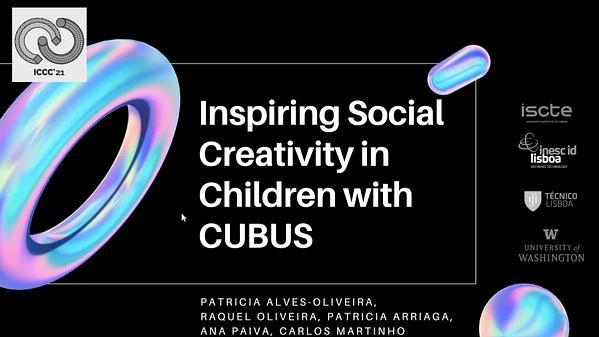 Inspiring Social Creativity in Children with a Digital Tool