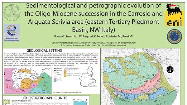 Sedimentological and petrographic evolution of the Oligo-Miocene succession in the Carrosio and Arquata Scrivia area (eastern Tertiary Piedmont Basin, NW Italy) 