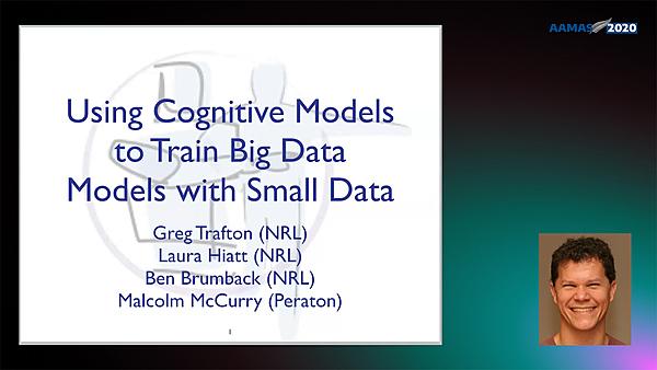 Using Cognitive Models to Train Big Data Models with Small Data