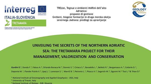 Unveiling the secrets of the Northern Adriatic Sea: the TRETAMARA project for their management, valorization and conservation
