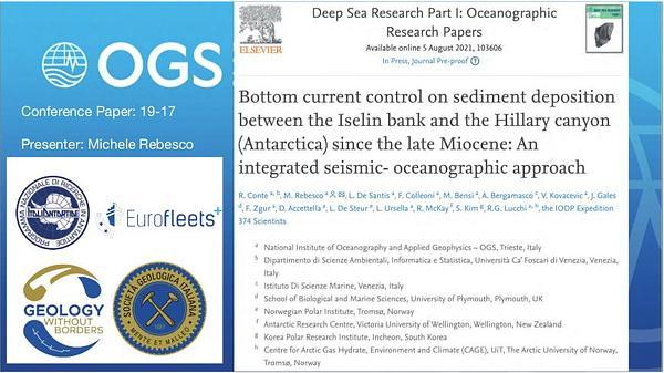 Bottom current control on sediment deposition between the Iselin Bank and the Hillary Canyon (Antarctica) since the late Miocene: an integrated seismic-oceanographic approach