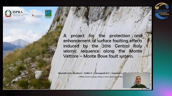 A project for the protection and enhancement of surface faulting effects induced by the 2016 Central Italy seismic sequence along the Monte Vettore – Monte Bove fault system