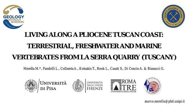 Living along a Pliocene Tuscan coast: terrestrial, freshwater and marine vertebrates from La Serra quarry (Tuscany)