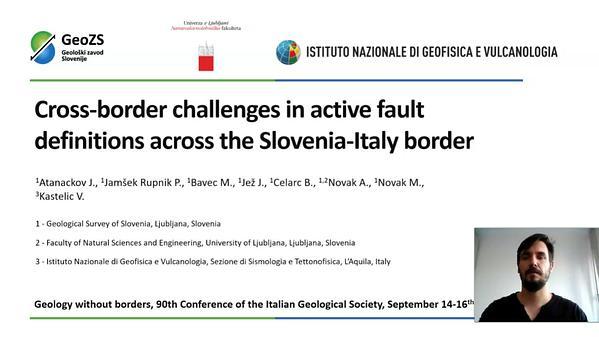 Cross-border challenges in active fault definitions across the Slovenia-Italy border