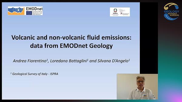 Volcanic and non-volcanic fluid emissions: data from EMODnet Geology
