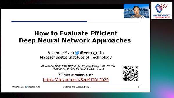 How to Evaluate Efficient Deep Neural Network Approaches