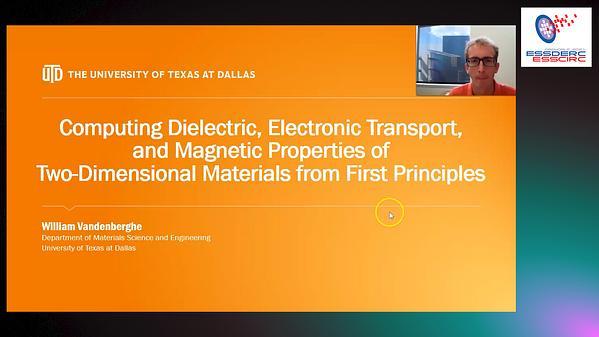 Computing Dielectric, Electronic Transport, and Magnetic Properties of Two-Dimensional Materials from First Principles