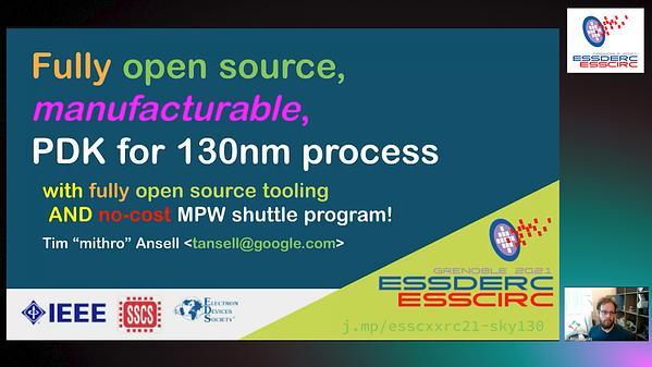 Fully open source, manufacturable, PDK for 130nm process with fully open source tooling AND no-cost MPW shuttle program!