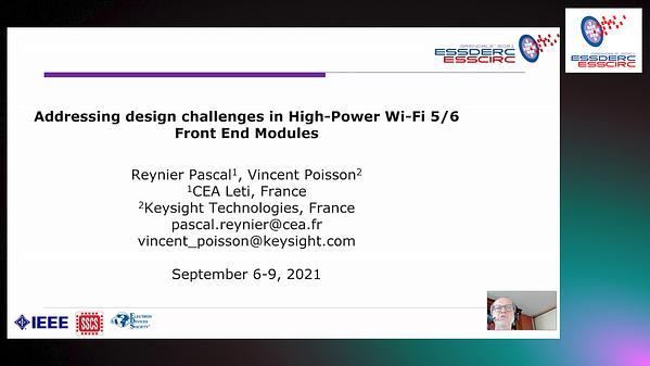 Addressing design challenges in High-Power Wi-Fi 5/6 Front End Modules