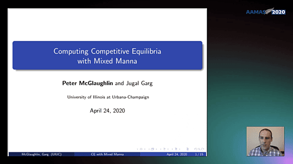 Computing Competitive Equilibria of Mixed Manna