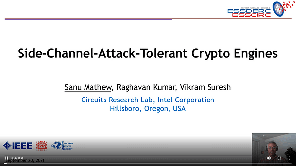 Side-Channel-Attack Tolerant Crypto Engines