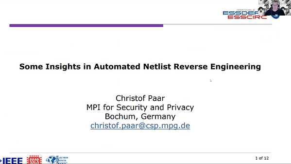 Some Insights in Automated Netlist Reverse Engineering