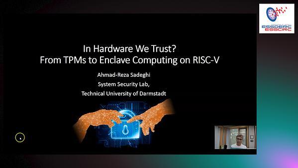 In Hardware We Trust? From TPM to Enclave Computing on RISC-V