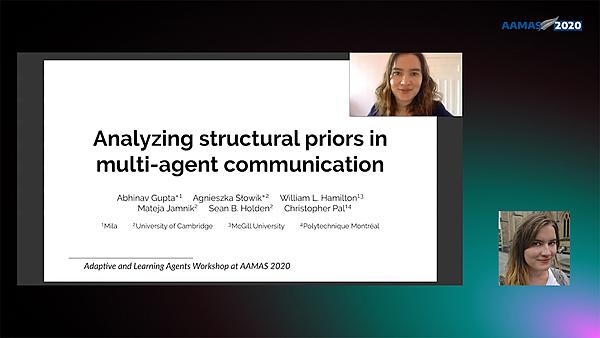 Analyzing structural priors in multi-agent communication