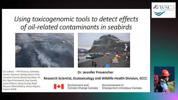 Using toxicogenomic tools to detect effects of oil-related contaminants in seabirds