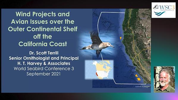 Potential floating wind projects and associated avian issues in California's Outer Continental Shelf waters