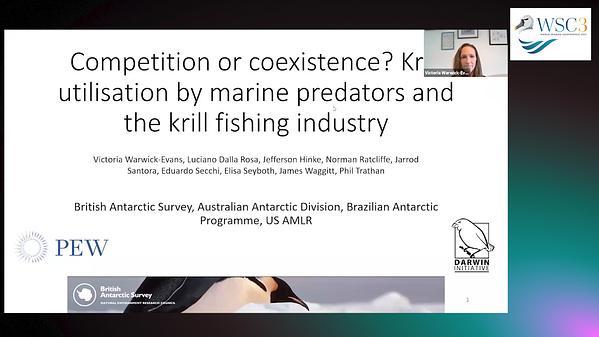 Competition or coexistence? Krill utilisation by marine predators and the krill fishing industry
