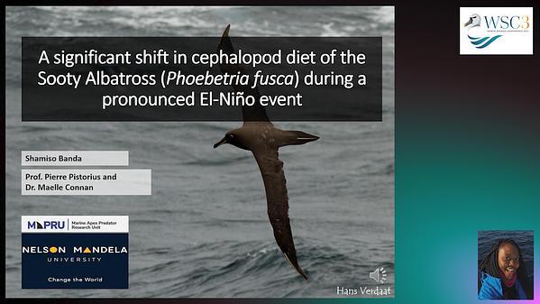 A significant shift in cephalopod diet of the Sooty Albatross (Phoebetria fusca) during a pronounced El-Niño event