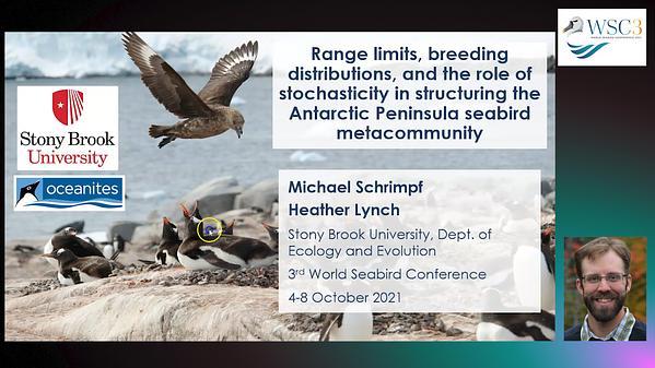 Range limits, breeding distributions, and the role of stochasticity in structuring the Antarctic Peninsula seabird metacommunity