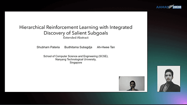 Hierarchical Reinforcement Learning with Integrated Discovery of Salient Subgoals