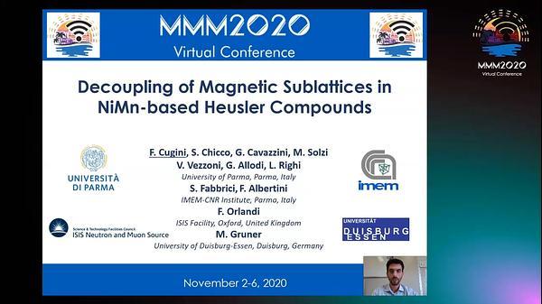 Decoupling of Magnetic Sublattices in NiMn-based Heusler Compounds