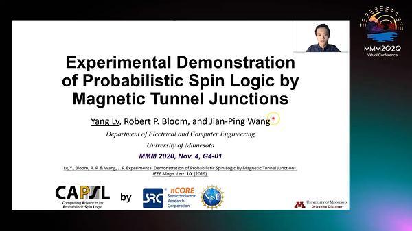 Experimental Demonstration of Probabilistic Spin Logic by Magnetic Tunnel Junctions