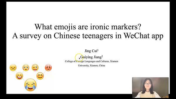 What emojis are ironic markers? A survey on Chinese teenagers in WeChat app