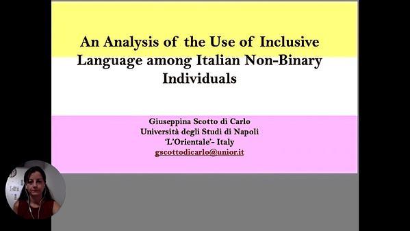 Gender-inclusive language among Italian non-binary individuals: a survey