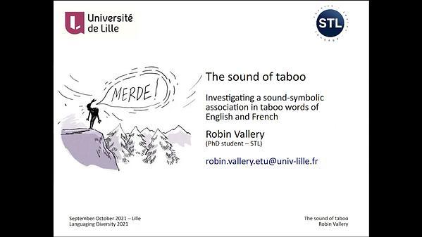 The sound of taboo: investigating a sound-symbolic association in taboo words of English and French