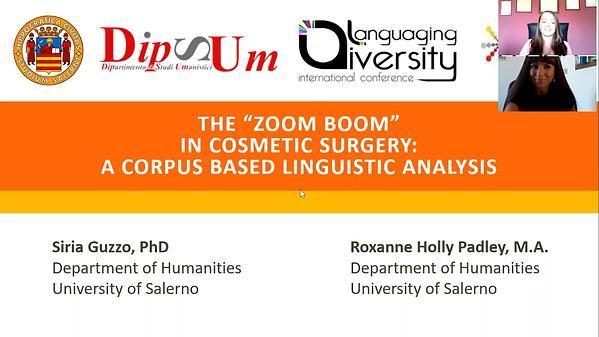 The "Zoom boom" in cosmetic surgery: a corpus-based linguistic analysis