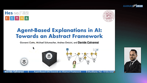 Agent-Based Explanations in AI: Towards an Abstract Framework