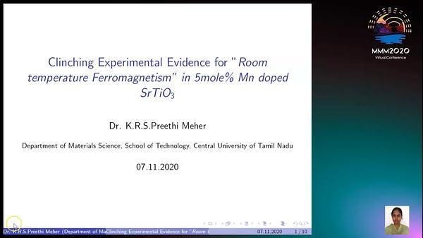 Clinching experimental evidence of "Room Temperature Ferromagnetic Behavior" in 5 mol% Mn doped SrTiO3