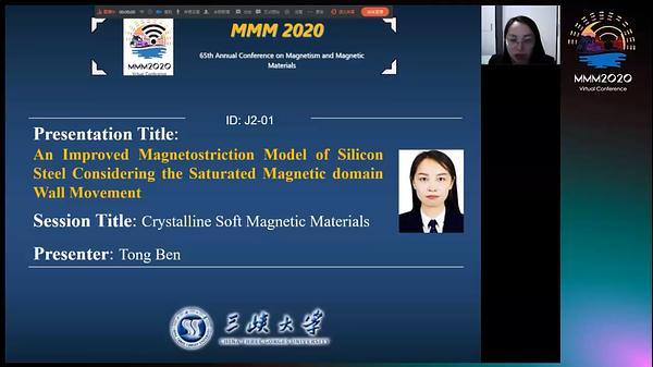 An Improved Magnetostriction Model of Silicon Steel Considering the Saturated Magnetic domain Wall Movement